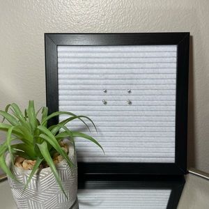 Set of Pearl & Cubic Zirconia Earrings